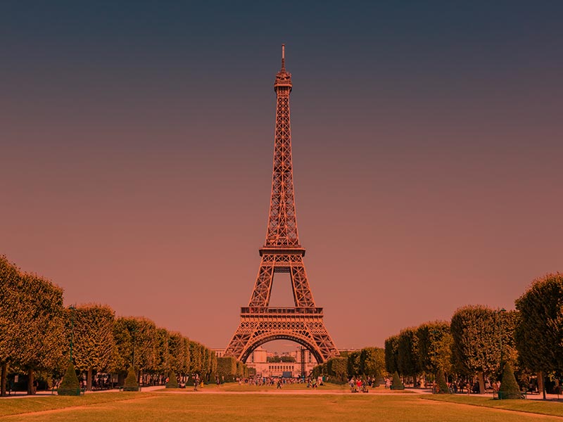 The Eiffel Tower Grows Taller in Summer